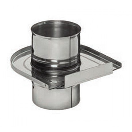 Шибер-задвижка стандартного дымохода 0,8мм