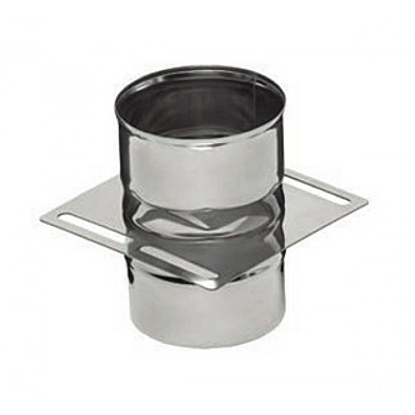 Площадка монтажная одностенная Ø130х0,8 (AISI 430) (3)