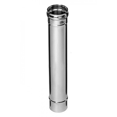 Дымоход Ø115х0,5х0,5м (AISI 430) (1/4)