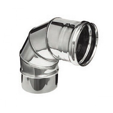 Колено Ø80х0,5*90° (AISI 430) (1/4)