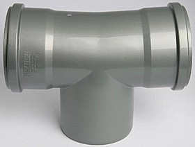 110 тройник на 110 угол 87 FLEXTRON (СПЕЦТРОЙНИК) 