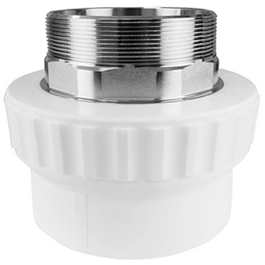 Муфта комб. нар.р. PP-R под ключ Ø50x1½