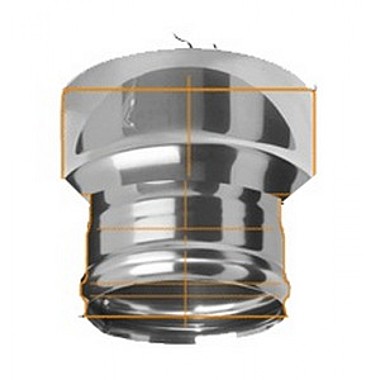 Переходник внутр./нар. Ø125х150х0,5 (AISI 430) (1)