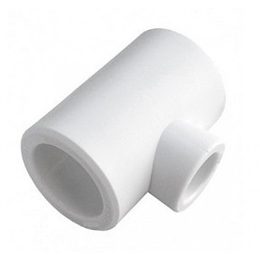Тройник перех. PP-R Ø40х25х40 VALFEX Белый (10/60)