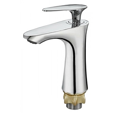 Смеситель для умыв. цинк на гайке кор.излив картридж Ø35 G-LAUF LOT1-A010 (1/10)