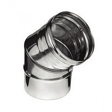 Колено Ø130х0,5*135° (AISI 430) (1/4)